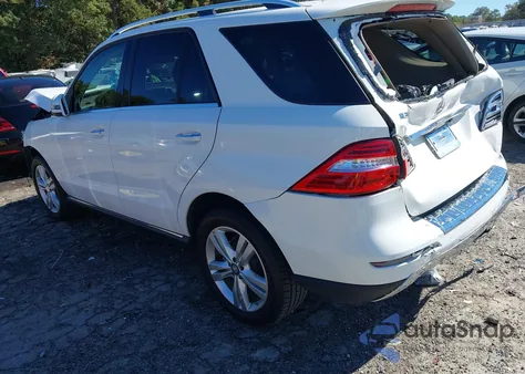 2015 Mercedes-Benz Ml 350 from USA, damaged, VIN 4JGDA5JB3FA541165